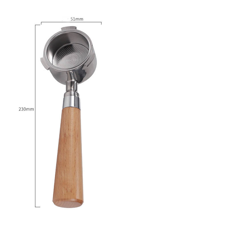 Italian Alloy Bottomless Modified Coffee Machine With Handle