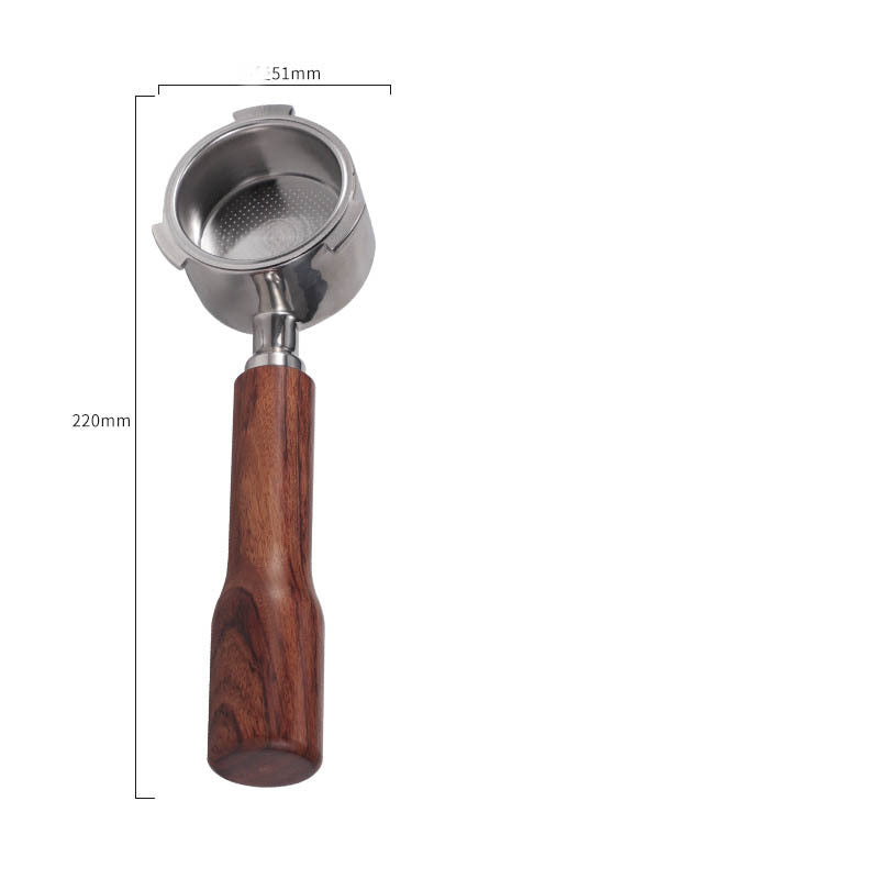 Italian Alloy Bottomless Modified Coffee Machine With Handle