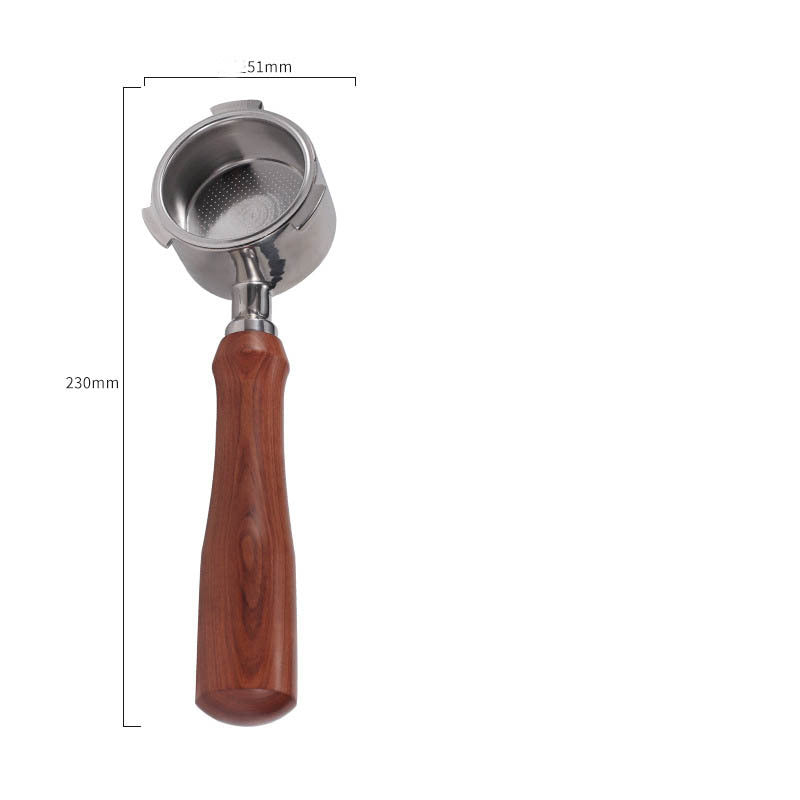 Italian Alloy Bottomless Modified Coffee Machine With Handle