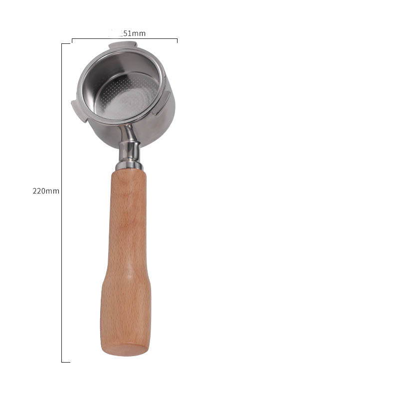 Italian Alloy Bottomless Modified Coffee Machine With Handle
