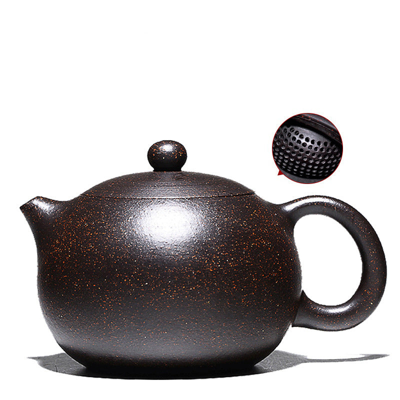 Purple Clay Pot Authentic Pure Handmade Master Xi Shi Pot Household Tea-making Size Capacity Single Tea Set