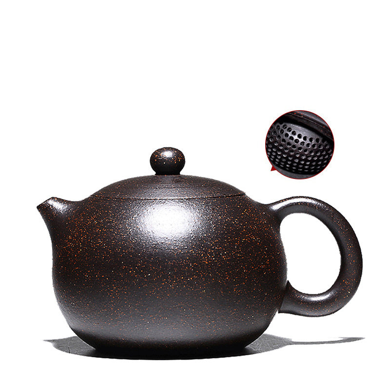 Purple Clay Pot Authentic Pure Handmade Master Xi Shi Pot Household Tea-making Size Capacity Single Tea Set