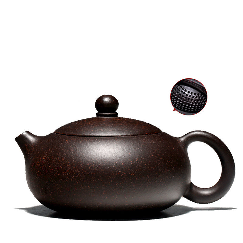 Purple Clay Pot Authentic Pure Handmade Master Xi Shi Pot Household Tea-making Size Capacity Single Tea Set