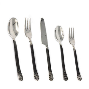 Retro Art Coffee Spoon Cake Fork