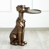 Nordic Light Luxury Living Room Creative Puppy Floor Decoration Coffee Table Next To Sofa Multifunctional Storage Housewarming New Home Gifts