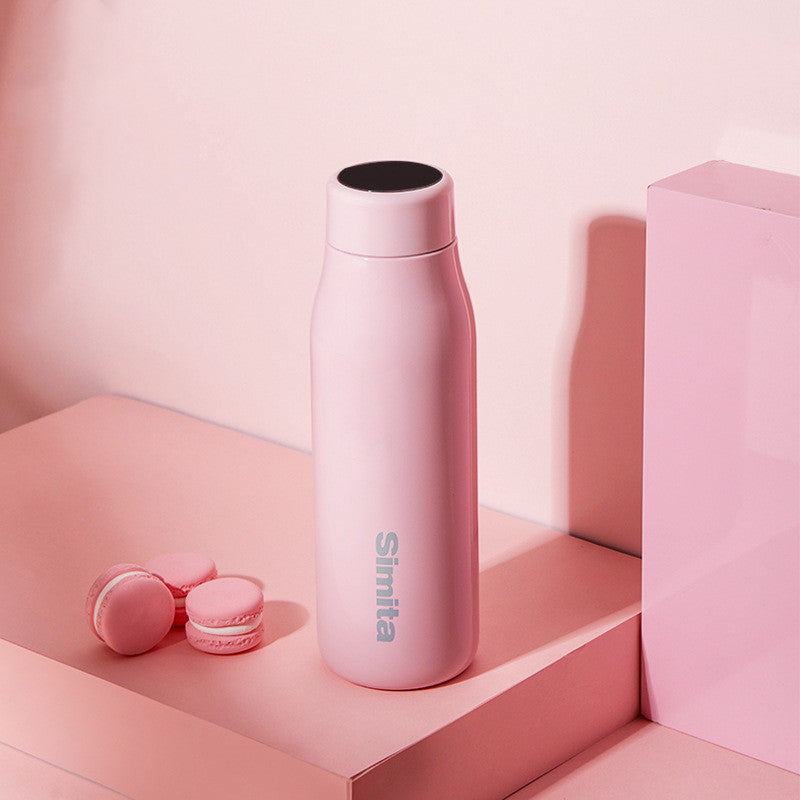 Smart Temperature Display Vacuum Flask,Coffee Thermos Bottle,304 Stainless Steel