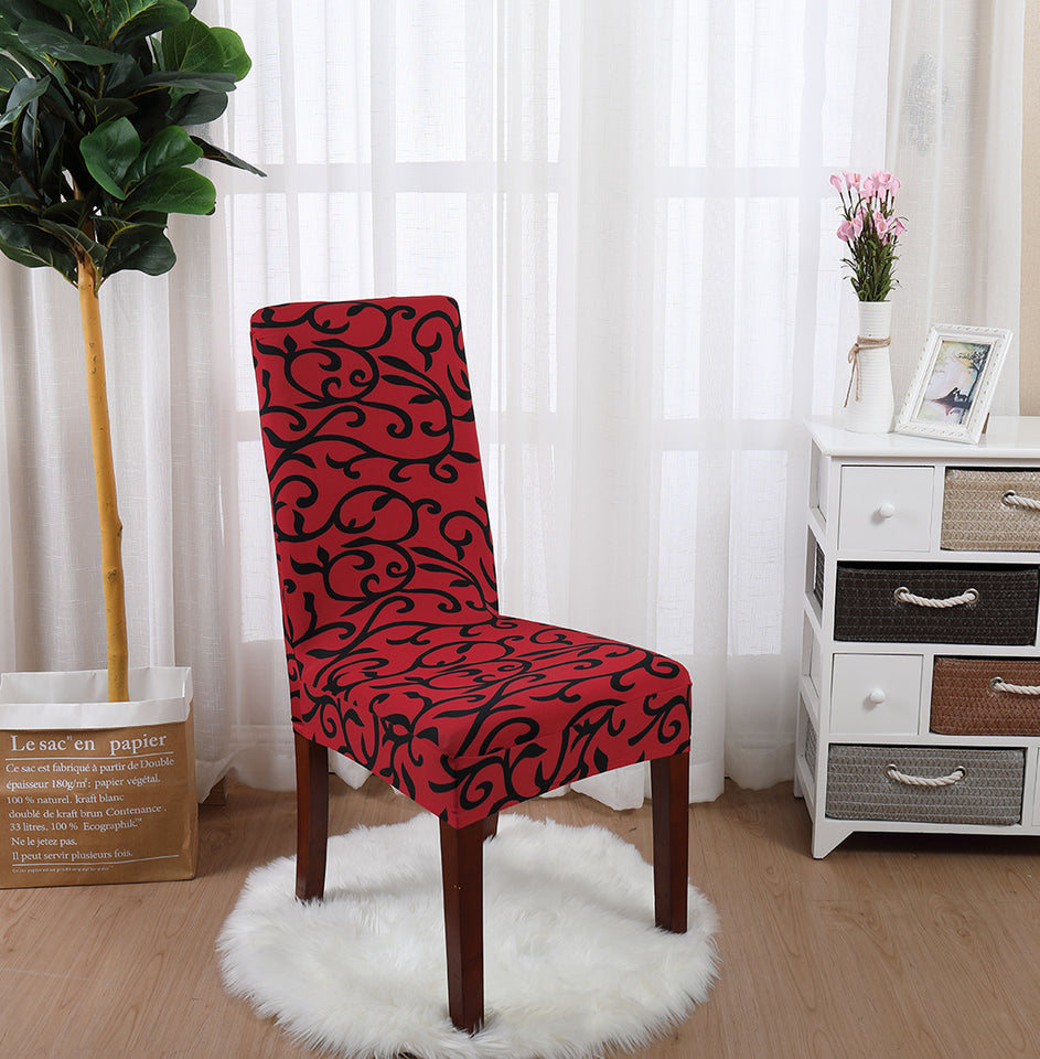 Solid color elastic one-piece chair cover restaurant hotel hotel custom cover cover household conference universal chair cover stool