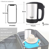 Health Temperature Control Travel Teapot Milk Coffee Pot American Scented Tea Machine Mini Hot Water Pot