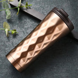 Stainless Steel Straw Double Ice Coffee Cup