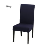 Solid color elastic one-piece chair cover restaurant hotel hotel custom cover cover household conference universal chair cover stool