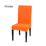 Solid color elastic one-piece chair cover restaurant hotel hotel custom cover cover household conference universal chair cover stool