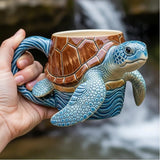 Creative Home Use Marine Animal 3D Coffee Cup