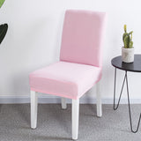 Solid color elastic one-piece chair cover restaurant hotel hotel custom cover cover household conference universal chair cover stool