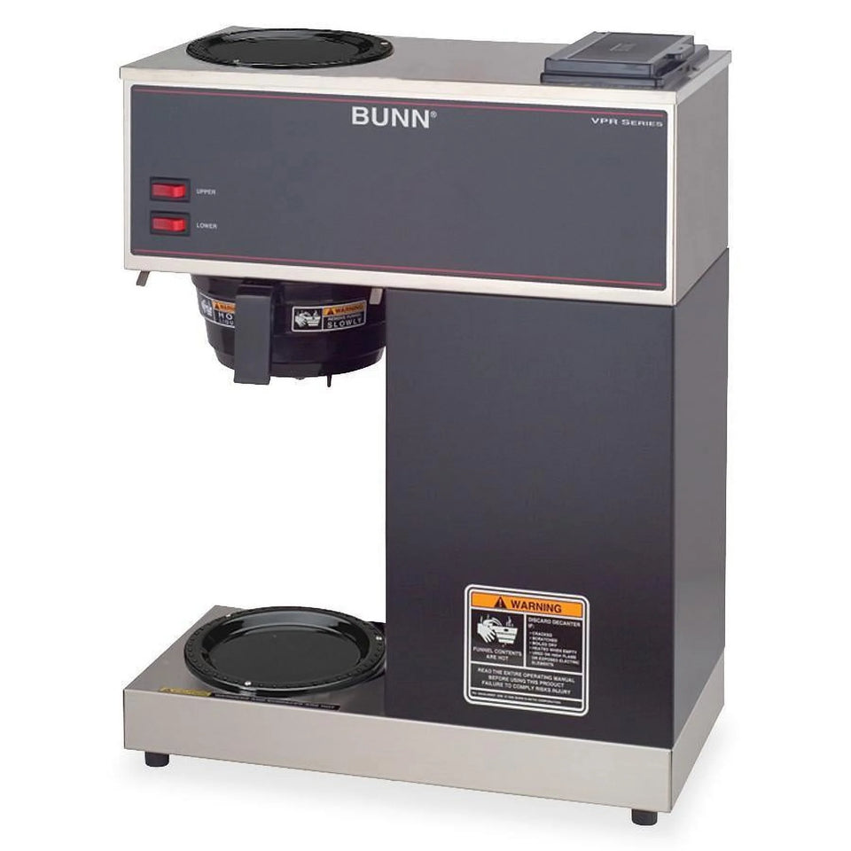 VPR 12-Cup Commercial Coffee Brewer, 2 Warmers