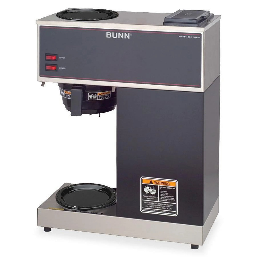 VPR 12-Cup Commercial Coffee Brewer, 2 Warmers