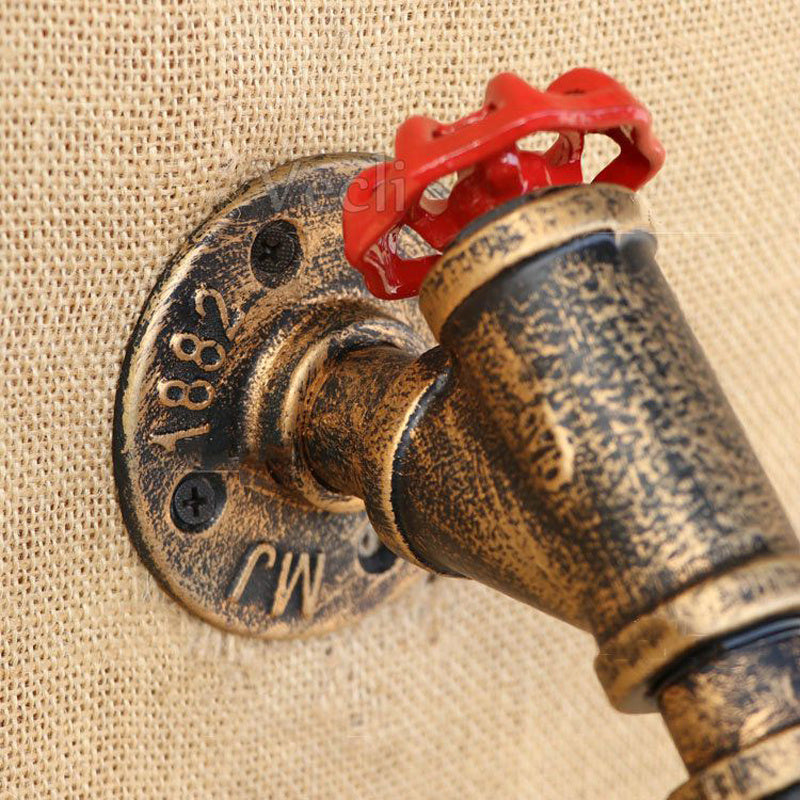 Coffee Shop Restaurant Water Pipe Wall Lamp