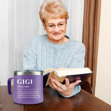 1pc,Gigi Gift,Gigi Coffee Mug, Birthday Gift for Gigi, Mother's Day, Holiday Gift for Gigi, Granddaughter, Grandchild, Unique Gigi Gift, 14oz