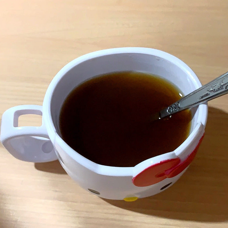 1pc Y2k Sanrio Hello Kitty Plastic Mug - Cute Cartoon Mouthwash Cup, Kawaii Toothbrush Handle, Portable Coffee Milk Cup, Outdoor and School Dormitory Essential, Collectible Item