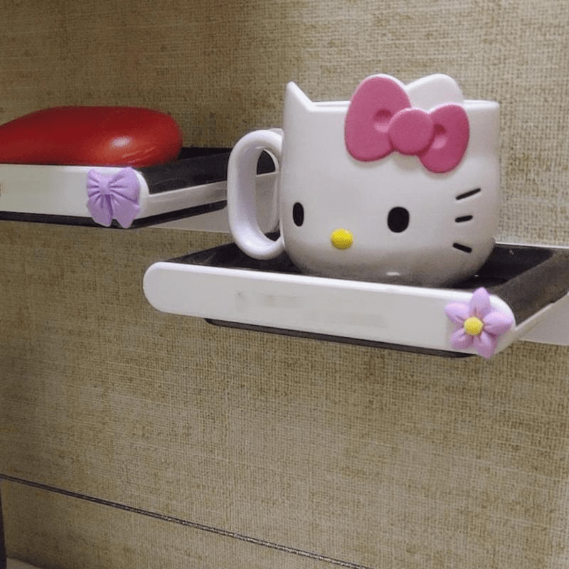 1pc Y2k Sanrio Hello Kitty Plastic Mug - Cute Cartoon Mouthwash Cup, Kawaii Toothbrush Handle, Portable Coffee Milk Cup, Outdoor and School Dormitory Essential, Collectible Item