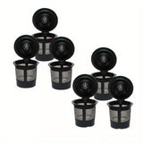 4pcs Sustainable Reusable K Cups For Keurig - Bpa-Free, Fit Coffee Filters Compatible With 1.0 & 2.0 Brewers - Easy Clean