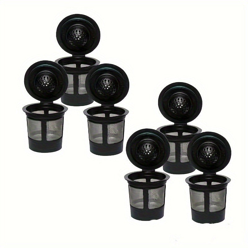 4pcs Sustainable Reusable K Cups For Keurig - Bpa-Free, Fit Coffee Filters Compatible With 1.0 & 2.0 Brewers - Easy Clean