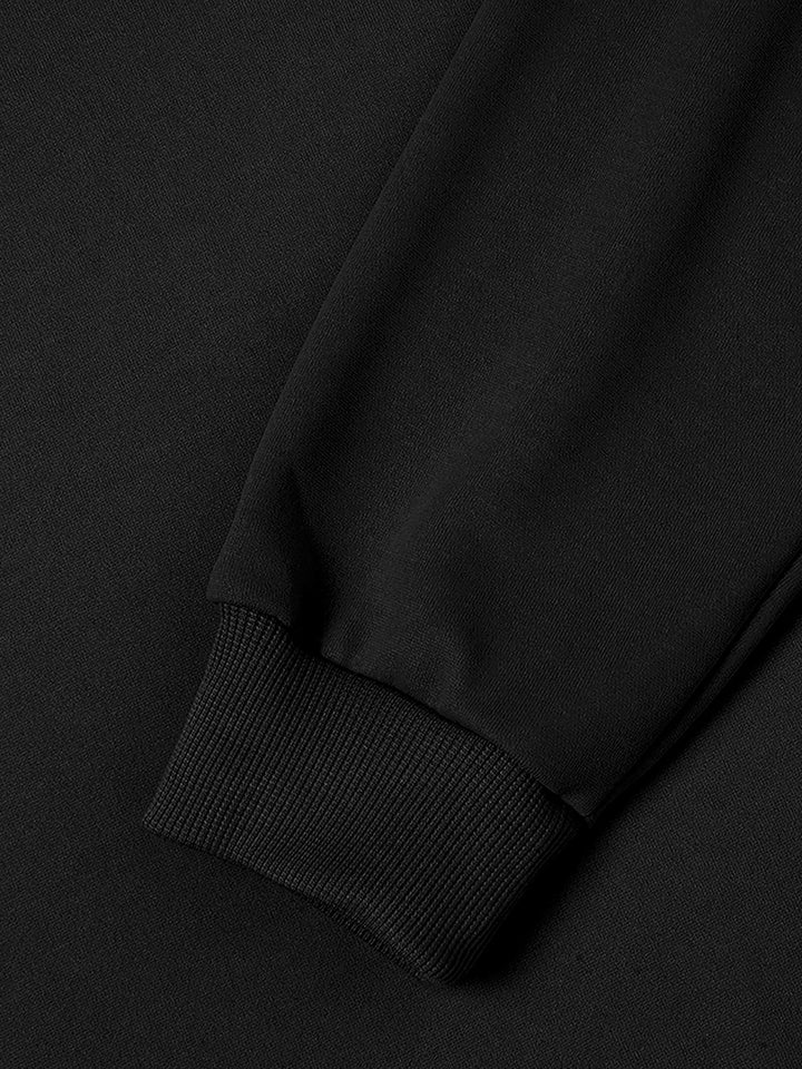 Women's Casual Crew Neck Sweatshirt with Coffee Graphic - Long Sleeve, Polyester Blend, Machine Washable - Perfect for Spring & Fall