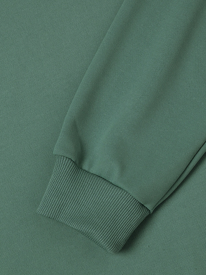 Women's Casual Crew Neck Sweatshirt with Coffee Graphic - Long Sleeve, Polyester Blend, Machine Washable - Perfect for Spring & Fall