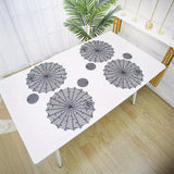PVC Spider Web Placemats - 1pc Black Hollow Non-Slip Insulation Mat for Halloween Decor, Kitchen, Dining Table, Restaurant