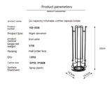 Large Capacity Rotatable Coffee Capsule Holder