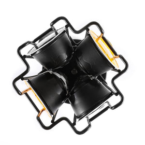 Large Capacity Rotatable Coffee Capsule Holder