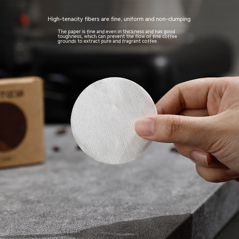 Italian Coffee Machine Handle Special Round Powder Bowl Filter Paper