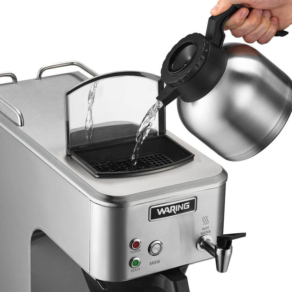 Silver 62-Cup Thermal Coffee Brewer