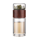 Tea cup glass double protection