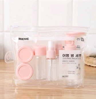 Portable Travel Set Bottle Cosmetics Empty Bottle Press Bottle Spray Bottle Small Watering Can Cosmetics Bottle Set