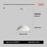 Nordic Restaurant Chandelier Post-modern Creative Wood Grain UFO Island Table Lamp
