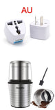 Dry and wet dual-cup coffee grinder
