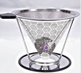 Hand - operated coffee filter
