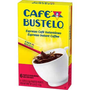 Café Bustelo Instant Coffee Single Serve Packets, 6 Ct