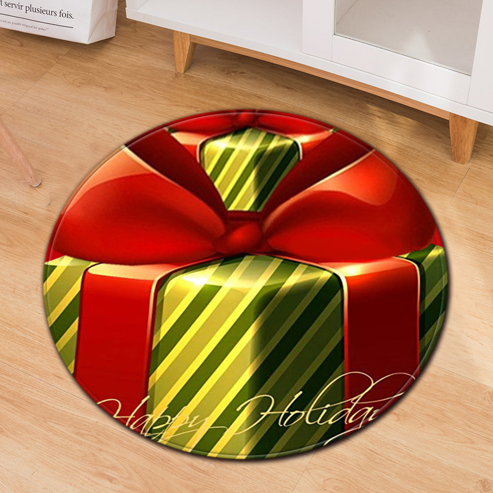 Home Anti-slip Round Floor Mat Living Room Coffee Table Bedroom Carpet