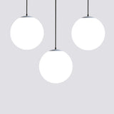 Modern Simple Single-head Spherical Restaurant Bar Creative Personality Clothing Store Balcony Aisle Chandelier