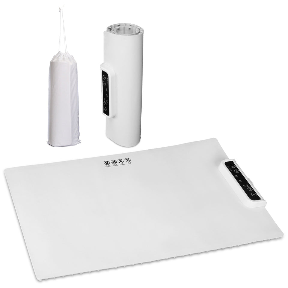 Electric Warming Tray Smart Food Warmer Roll Up Heating Pad With Adjustable Temperature Control 3 Auto Timer Settings For Buffet Party Gathering Restaurant