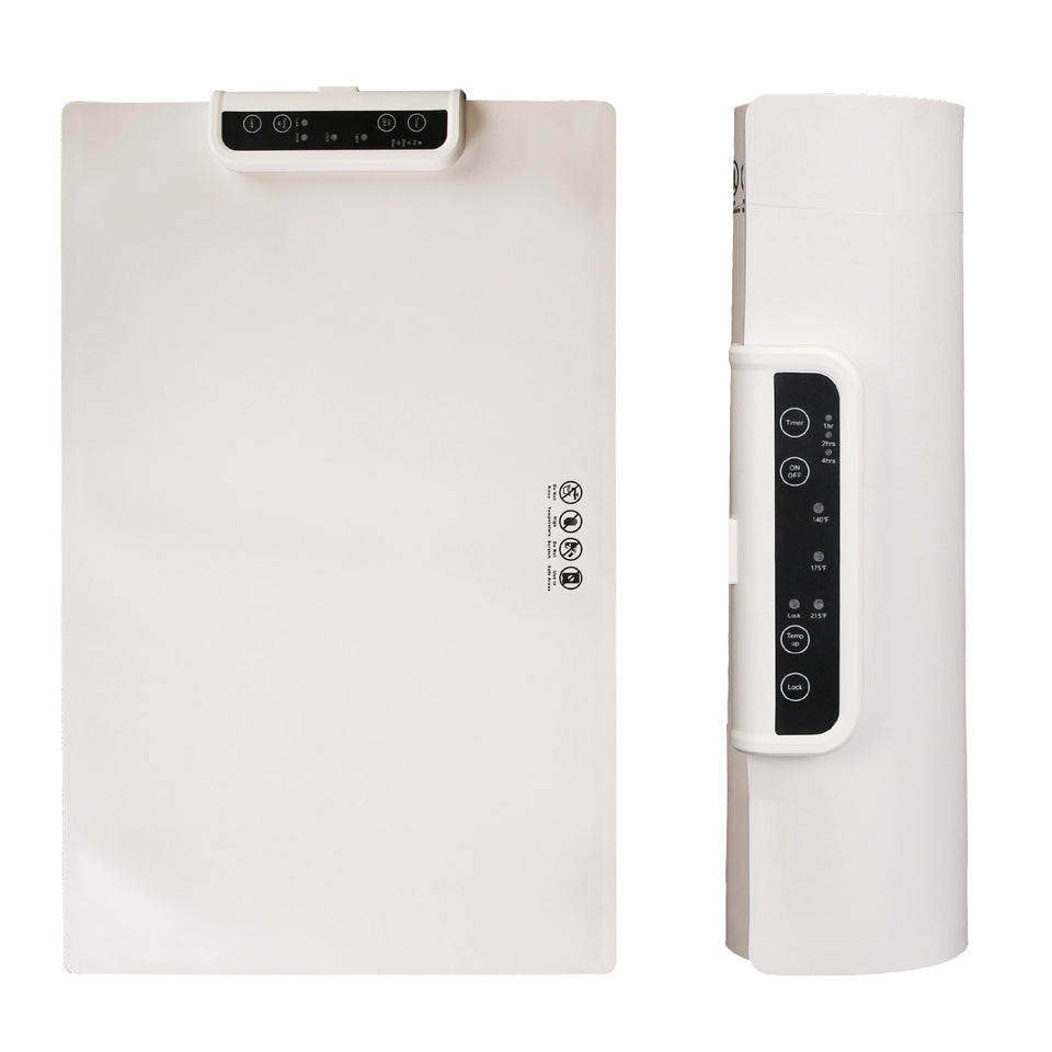 Electric Warming Tray Smart Food Warmer Roll Up Heating Pad With Adjustable Temperature Control 3 Auto Timer Settings For Buffet Party Gathering Restaurant