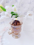 Ice Cream Coffee Flavored Aromatherapy Candle Glass