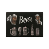 Retro Nostalgic Iron Sheet Painting Coffee Style Bar Coffee Shop
