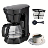 American Drip Coffee Maker 25.36oz 5-6 Cup Coffee Pot