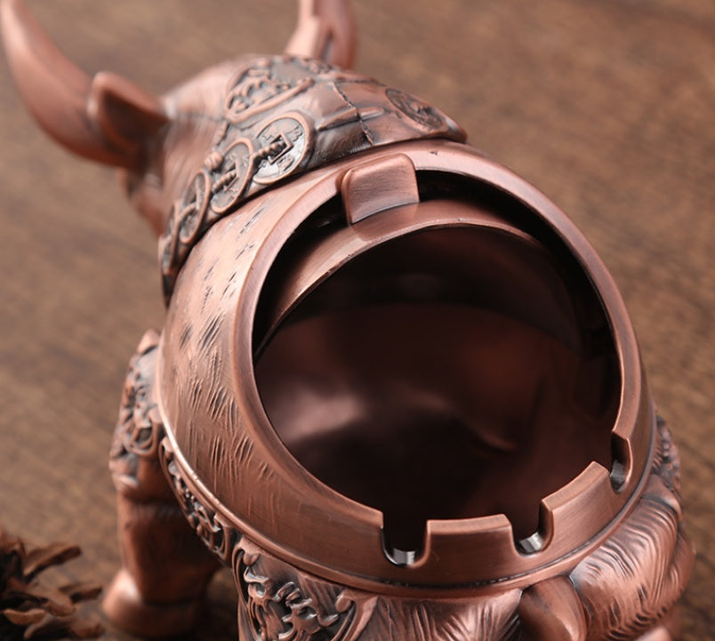 Luxury Creative Personality Home Living Room Coffee Table With Cover Anti Fly Ash Ashtray