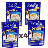 Beauti Srin Detoxi Instant Coffee Mix plus Fiber Detox Drink Weight Control X 4