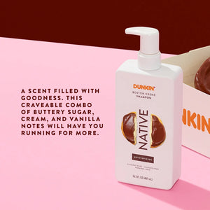 Sulfate Free Shampoo, Dunkin' Boston Kreme, Moisturizing, 16.5 Fl Oz