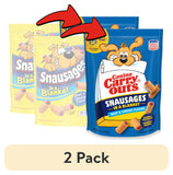 (6 Pack)  Snausages in a Blanket Chewy Dog Treats, Beef & Cheese Flavor, 22.5 Ounces