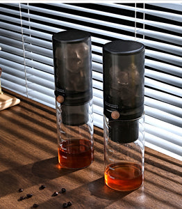 Ice Drip Coffee Pot Glass Household Drip-in Filter Extraction Pot